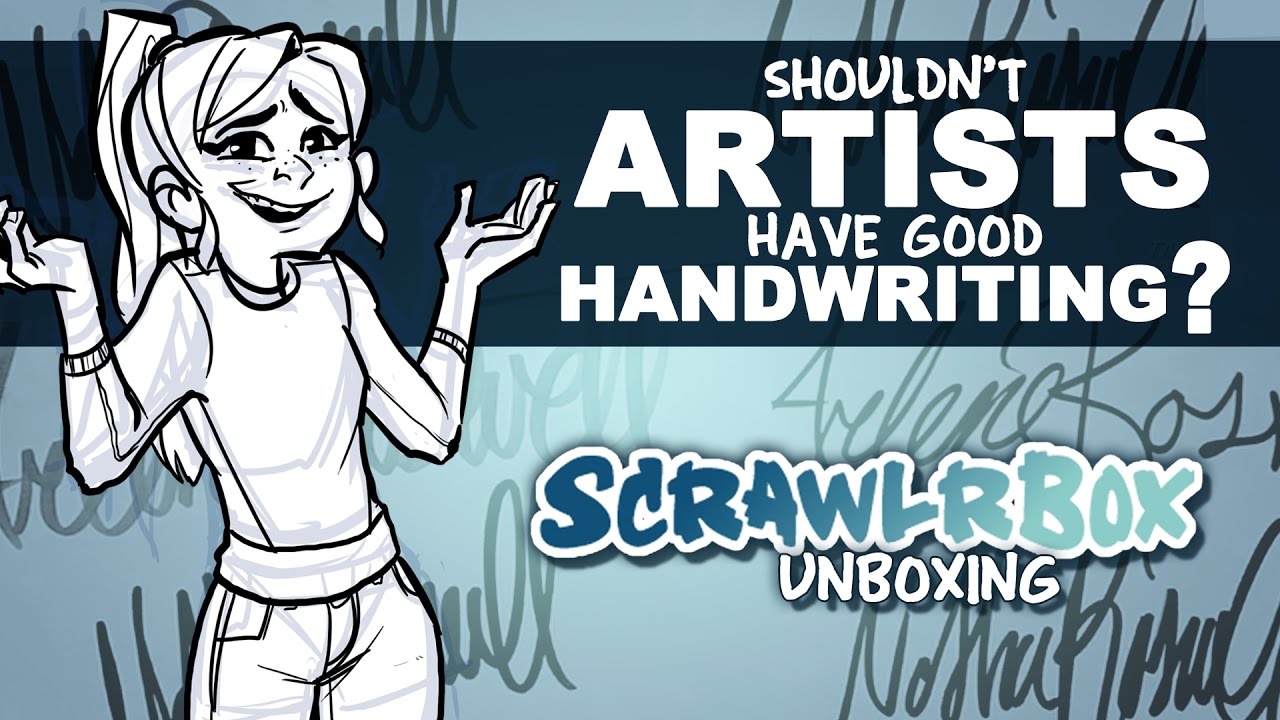 ScrawlrBox Review: Testing Monthly Art Supplies & Lettering Tips