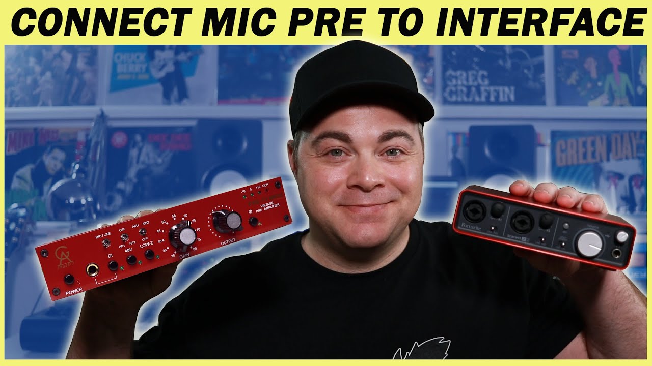 Connect External Mic Preamp to Audio Interface: Step-by-Step Guide
