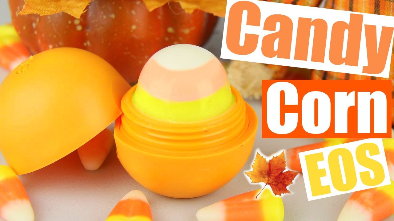 DIY Candy Corn EOS Lip Balm Tutorial in 3 Steps