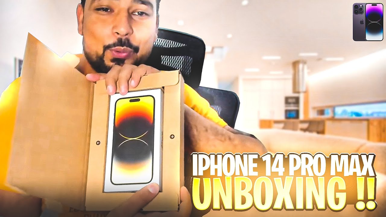 iPhone 14 Pro Max Golden Unboxing & First Impressions