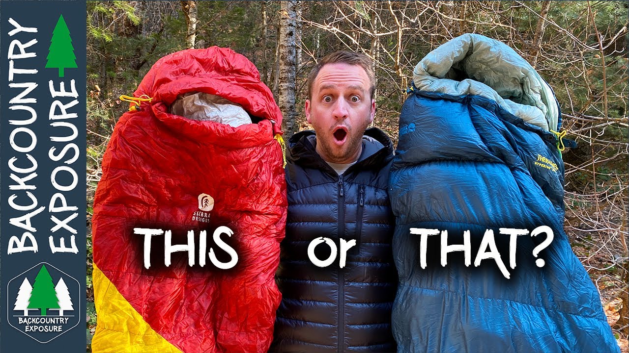 Therm-a-Rest Hyperion vs Sierra Nitro: 20° Bag Comparison Guide