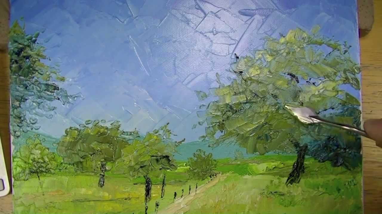 Palette Knife Landscape Painting: Master Textured Oils in 5 Steps