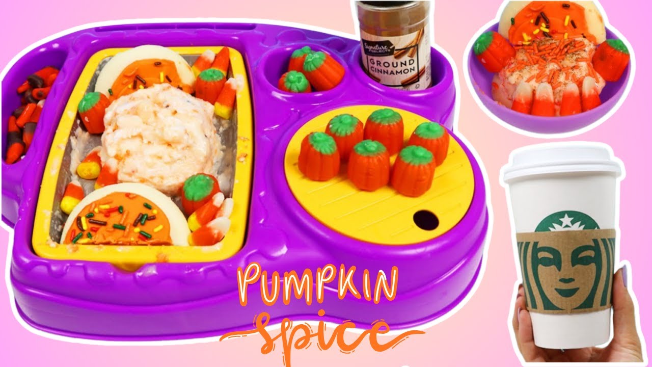 Easy Pumpkin Spice Ice Cream & Foaming Jack-O'-Lanterns DIY