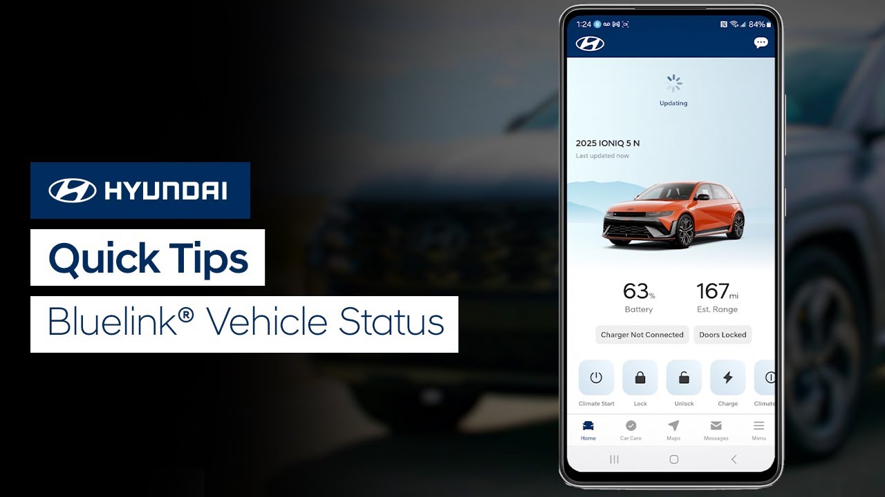 How to Instantly Check Your Hyundai's Status with Blue Link