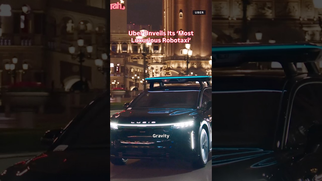 Uber's New 6-Seater Robo-Taxi: Lucid Gravity Launch Details