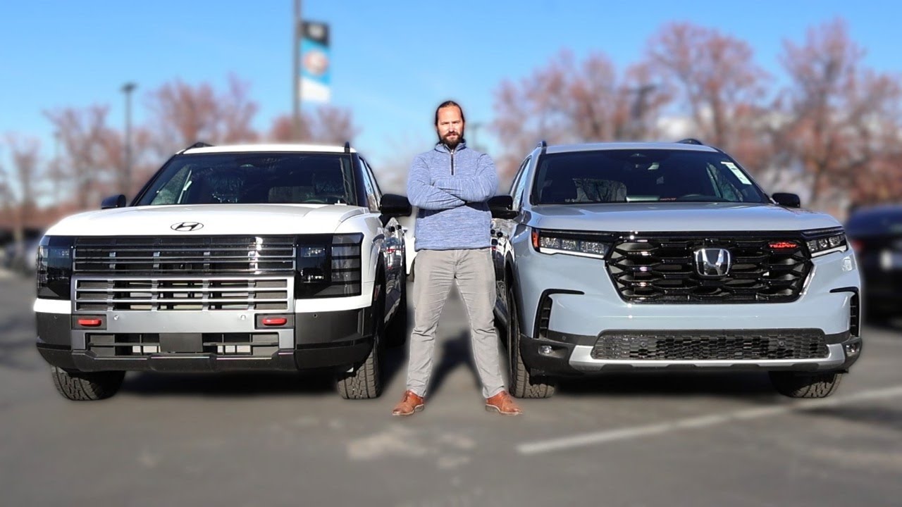 Honda Pilot vs Hyundai Palisade: Ultimate 3-Row Off-Road SUV Face-Off