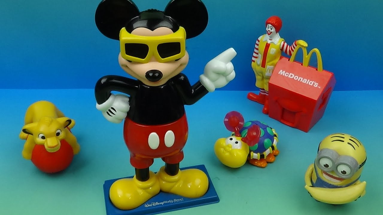 1999 McDonald's Build-A-Mickey: Rare Disney Collectible Secrets Revealed