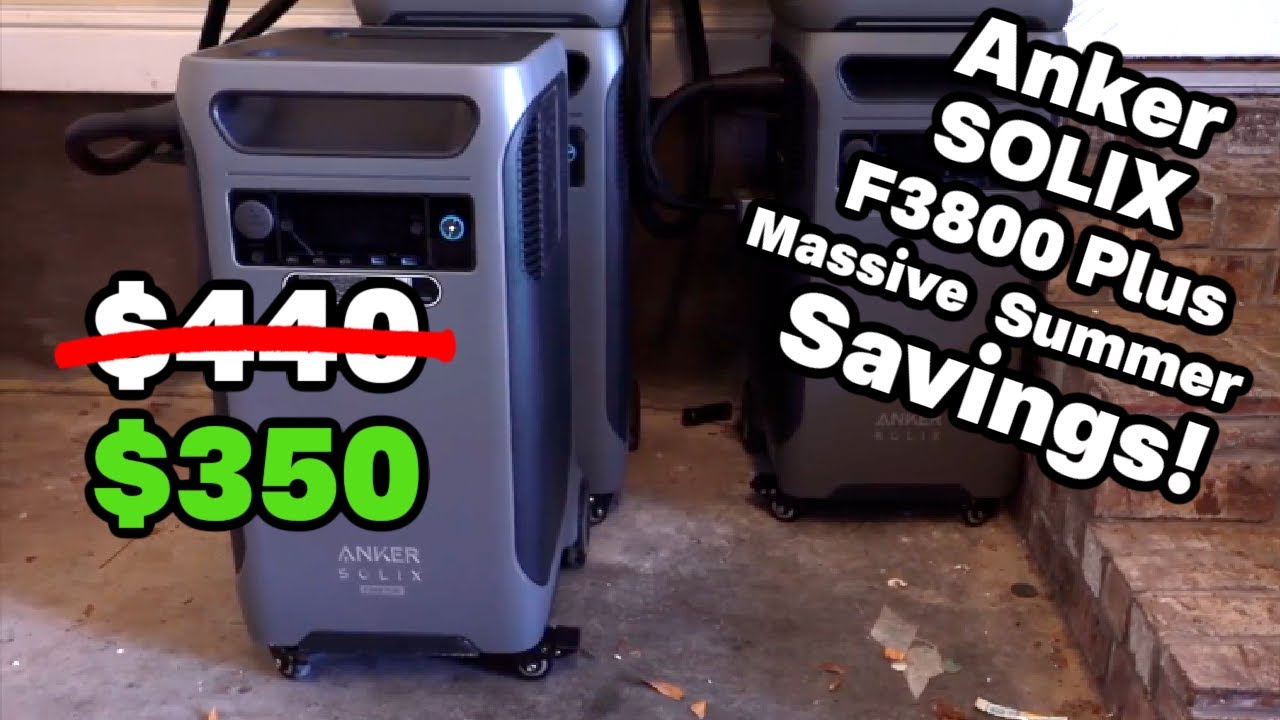 Anker Solix F3800 Plus: Save $300 on Summer Energy Bills