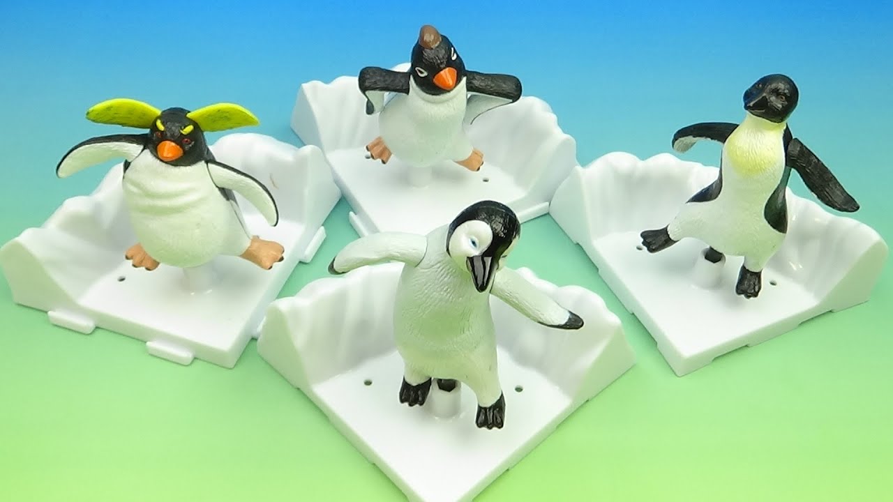 Happy Feet 2006 Collectible Toys Review | Hungry Jacks Set