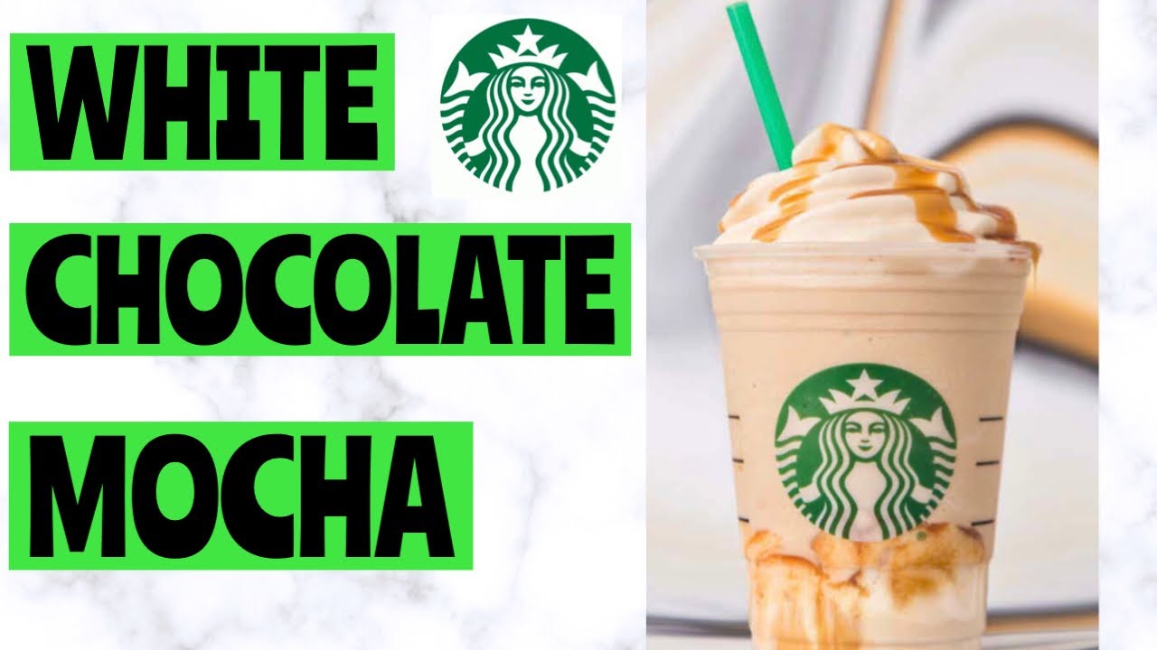 Homemade White Chocolate Mocha Frappuccino Recipe