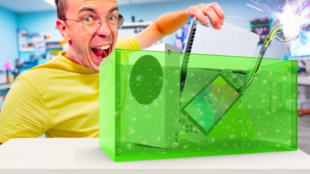 Mineral Oil Gaming Consoles: Surprising Cooling Results Tested