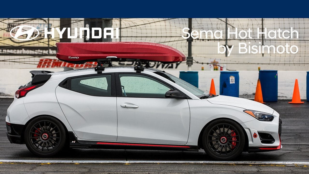 title：BisiMoto’s 2020 Veloster N SEMA Build: Mods & Power Gains