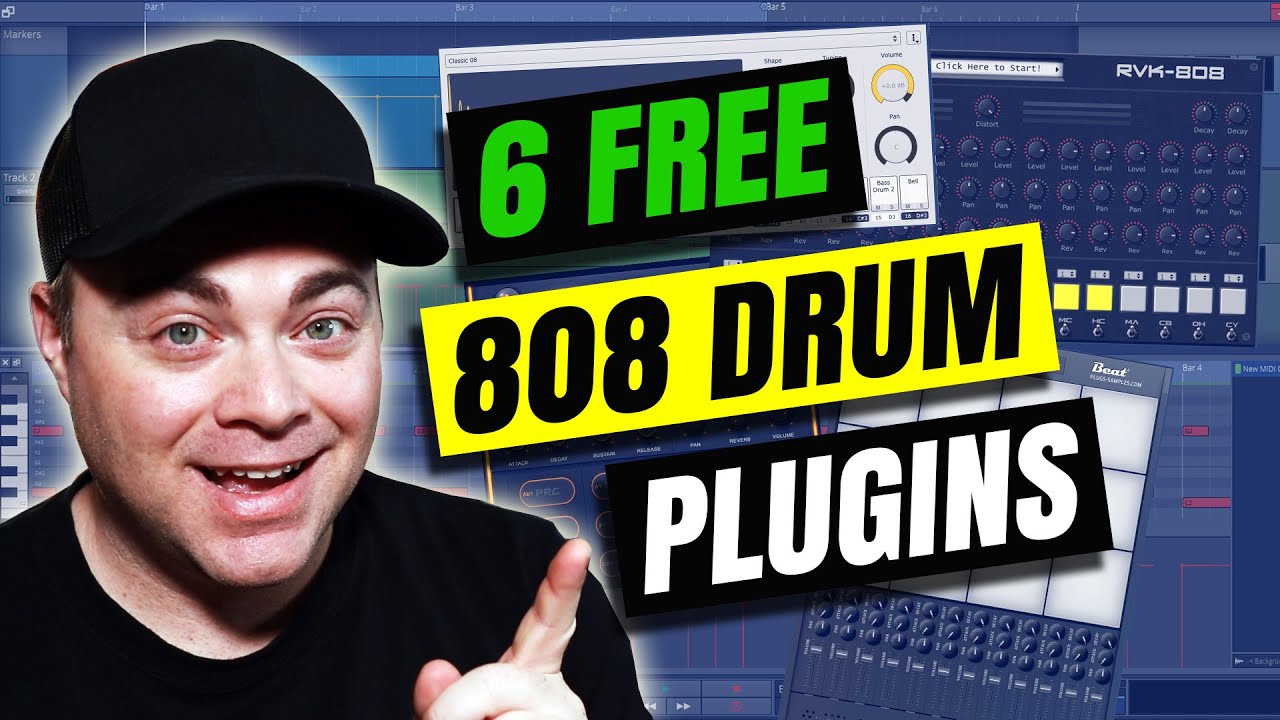6 Best Free 808 Drum Plugins for Music Producers (2024)