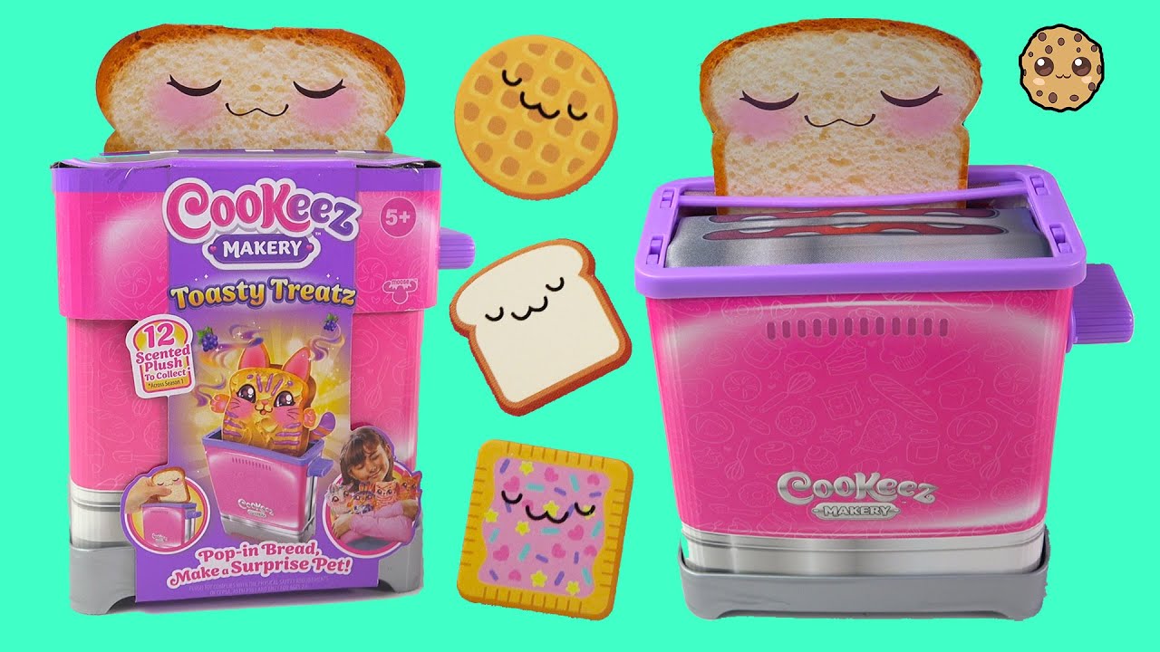 Scented Plush Toaster Toys: Unboxing Magical Bread Pets