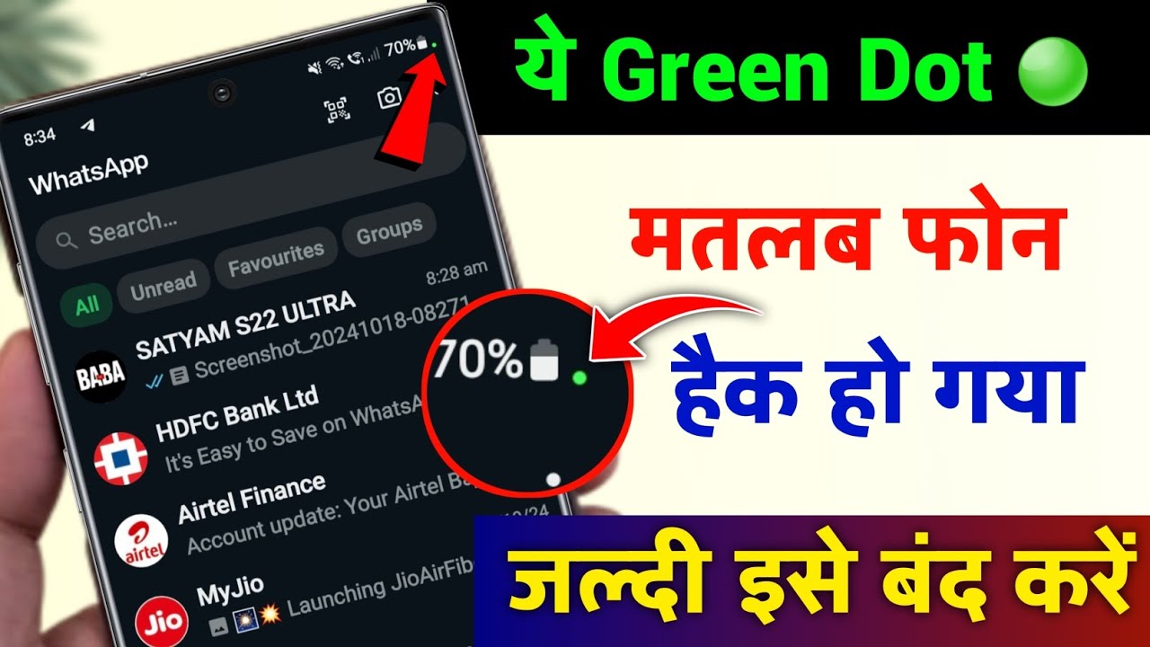 title：Green Dot on Android: What It Means & How to Secure Your Phone
