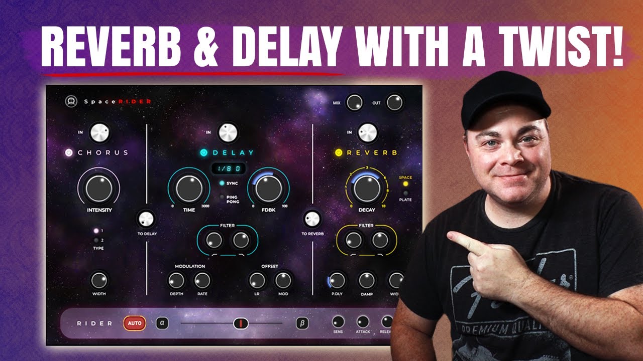 Waves Space Rider Tutorial: Chorus, Delay & Reverb Automation