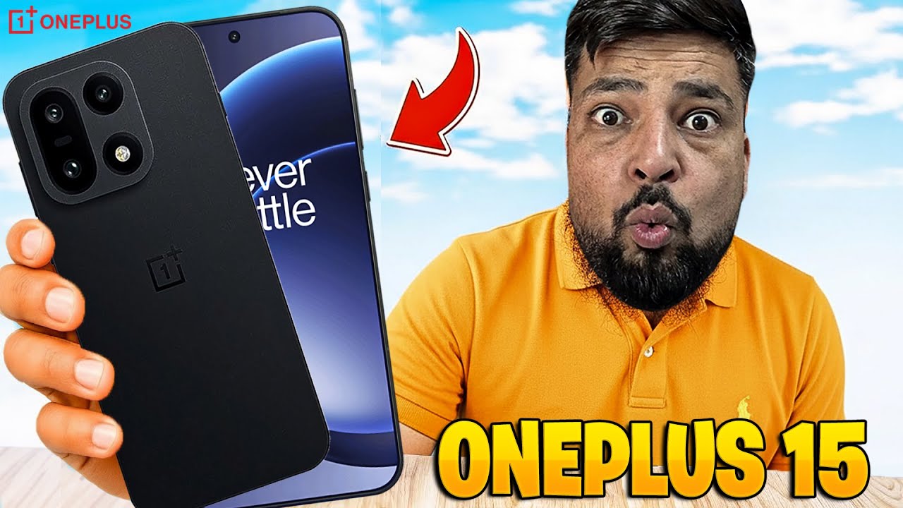 OnePlus 15 Early Hands-On: Exclusive Unboxing & First Impressions