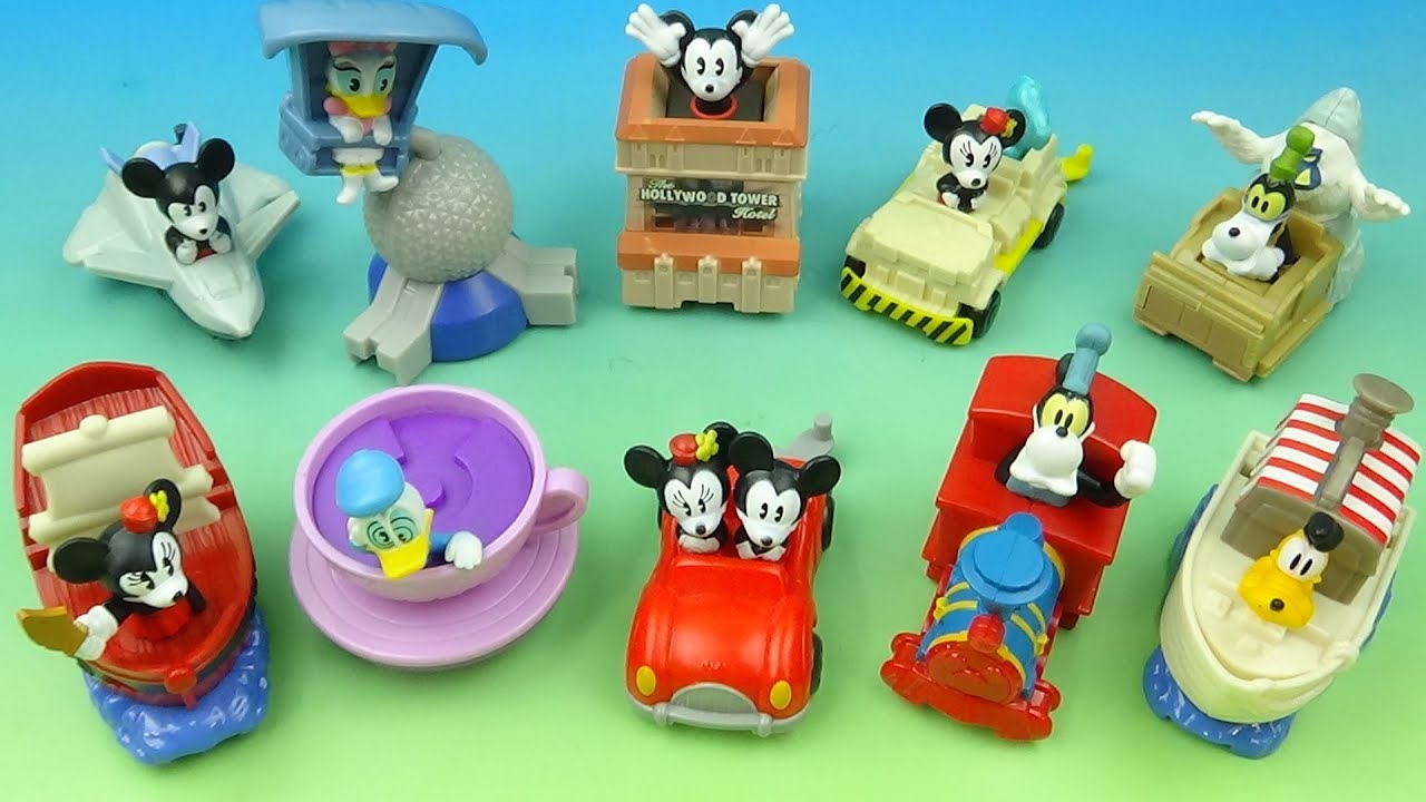 Disney McDonald's Runaway Railway Toy Set Review & Value Guide