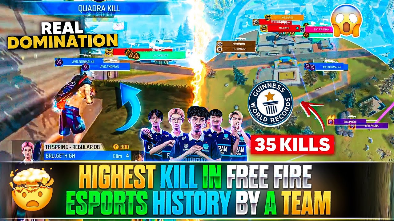 BURI's 31-Kill Record: Free Fire's Highest Kill Match Breakdown