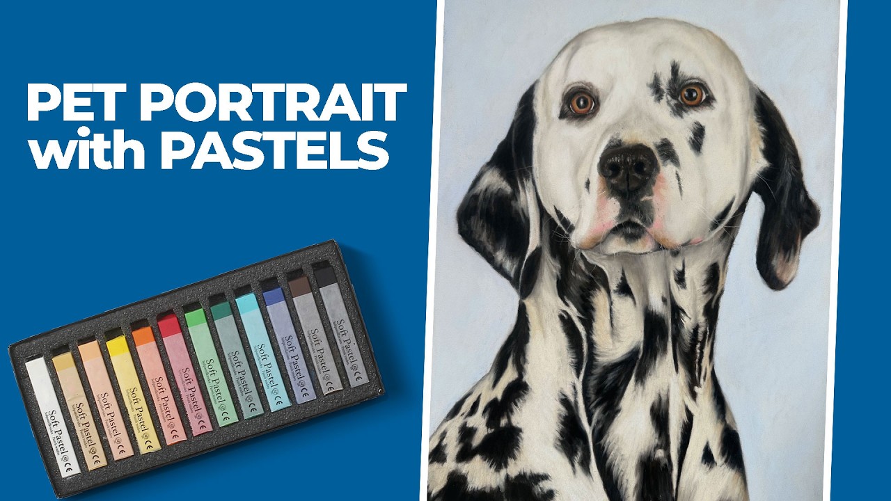 Master Realistic Pet Portraits with Pastels: Step-by-Step Guide