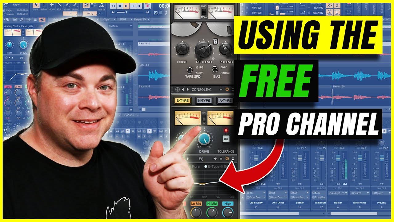 Emulate Classic Analog Recording in Cakewalk Using Only Built-In Plugins