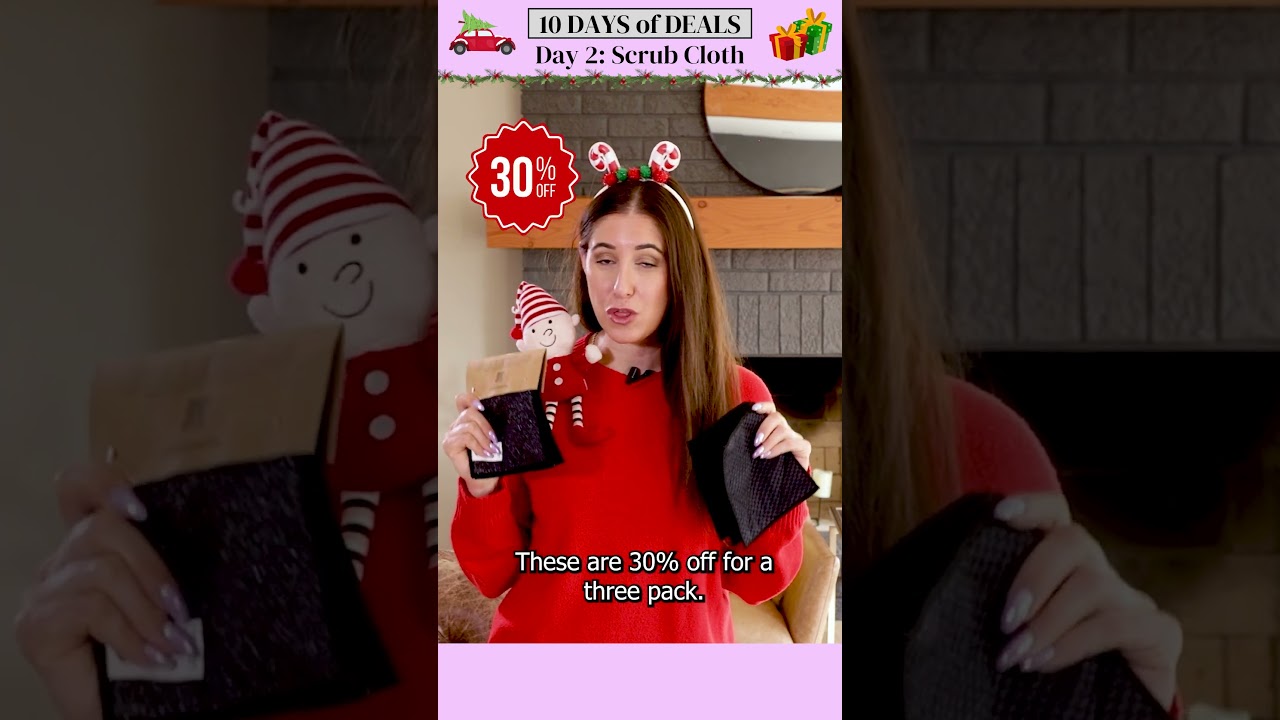 Holiday Scrub Cloth Deals: Save 30% on Makers Clean