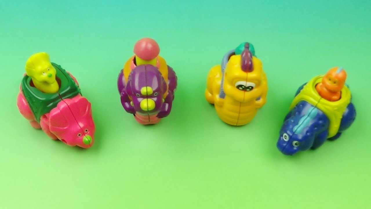 Waterburger's 1997 Press 'n' Go Dinos: Vintage Toy Review & Analysis