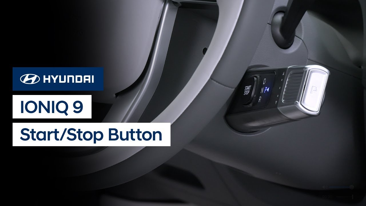 Hyundai Ioniq 9 Start/Stop Button: Complete Operation Guide