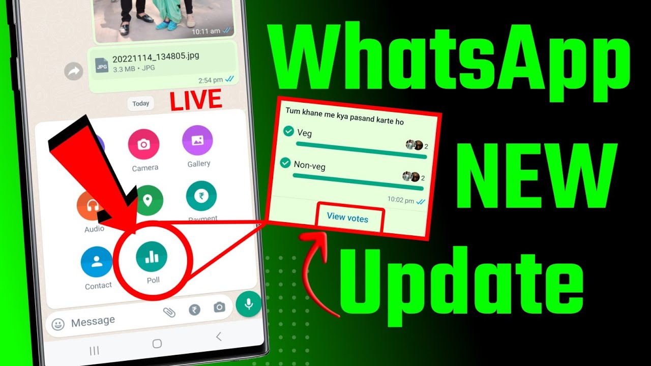 title：WhatsApp Poll Update: How to Use & Get It in 2024