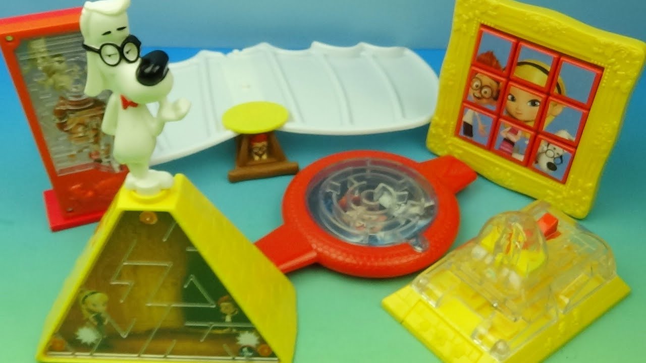 Mr. Peabody & Sherman McDonald's Toys: 2014 Collector's Guide