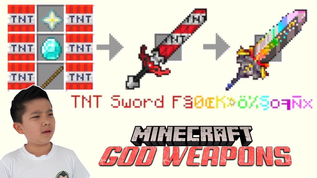How to Craft and Use TNT Swords in Minecraft Mods
