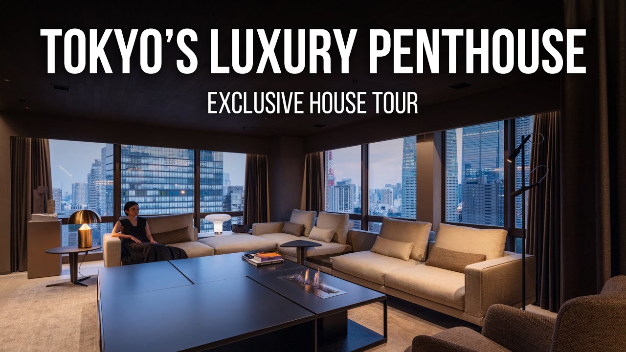 Inside Tokyo's 2.5B Yen Akasaka Luxury Apartment