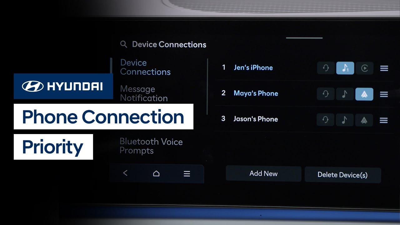 Hyundai Multi-Phone Setup: Manage Navigation & Music Simultaneously