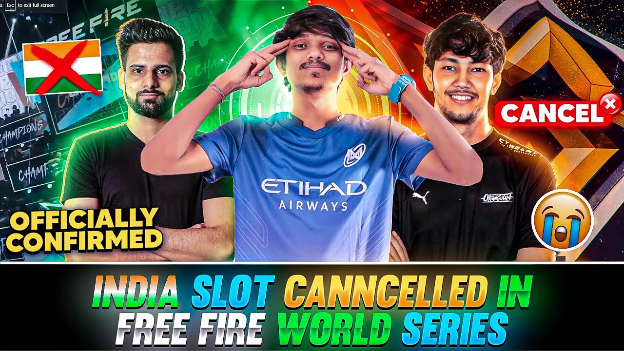 Why Indian Teams Missed Free Fire World Series Slots Explained