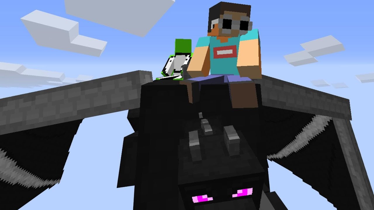 How to Tame and Ride Ender Dragons in Minecraft