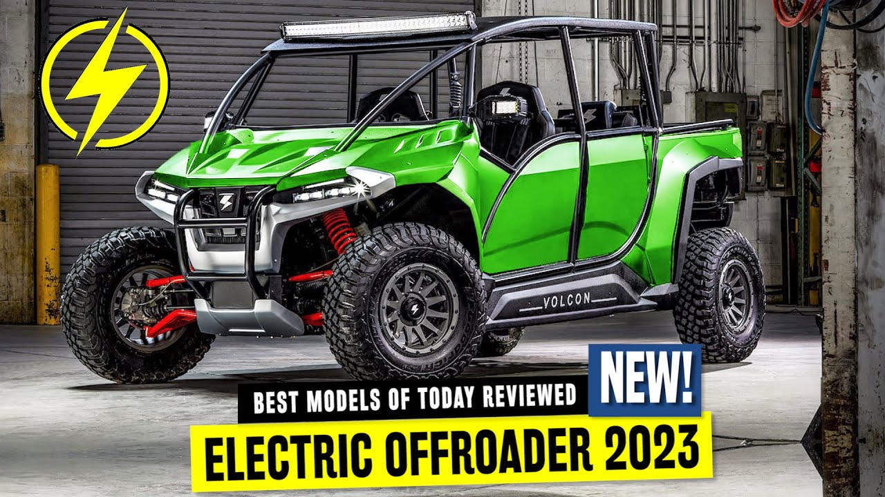 Top Electric Off-Road Vehicles: 2023 Performance & Specs Compared