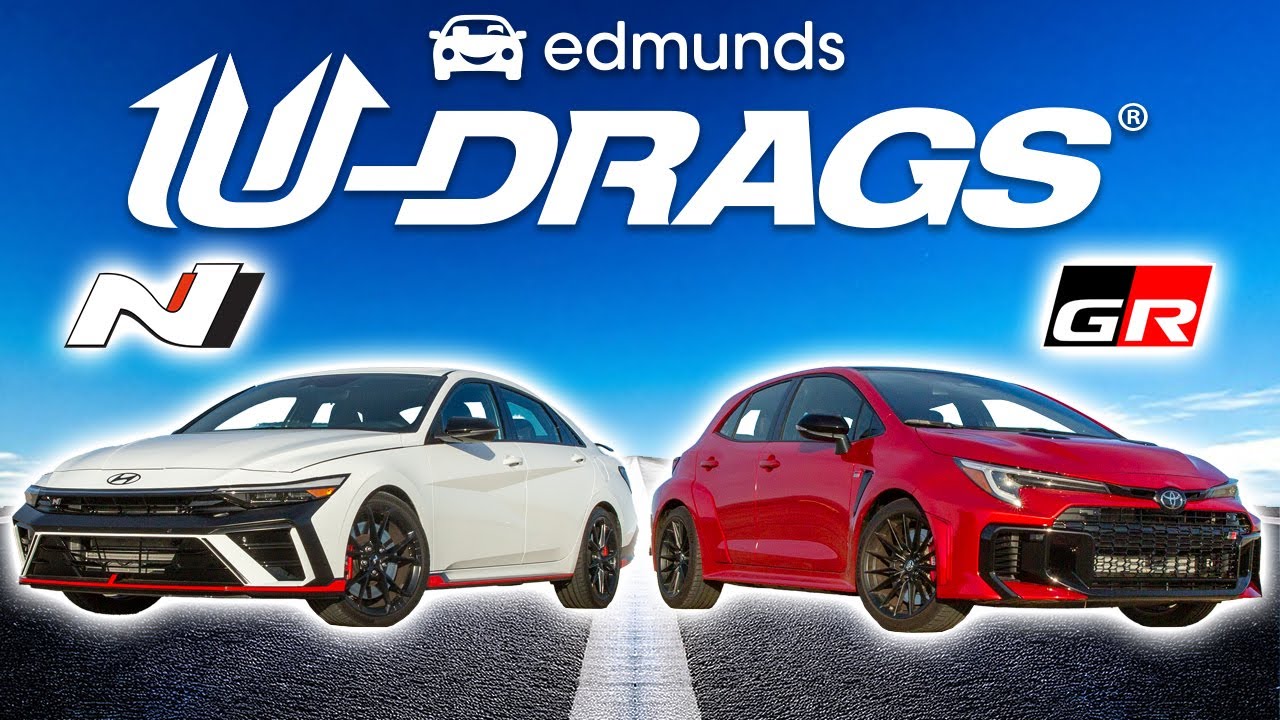 Hyundai Elantra N vs Toyota GR Corolla: U-Drag Showdown