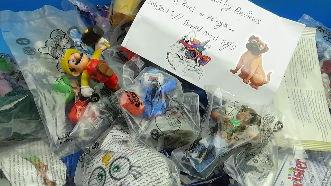 Epic Fan Mail Toy Unboxing: Rare McDonald's & Burger King Finds