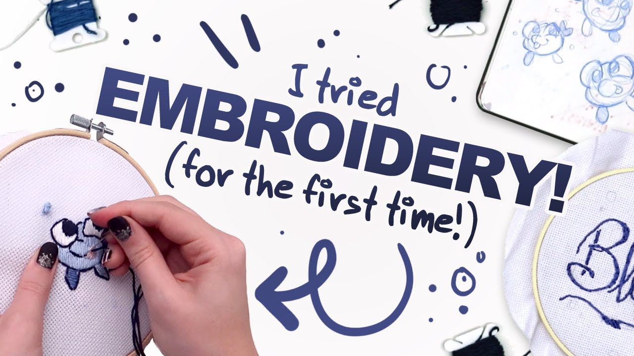 Beginner Embroidery Guide: Stitch a Blub Fish Step-by-Step