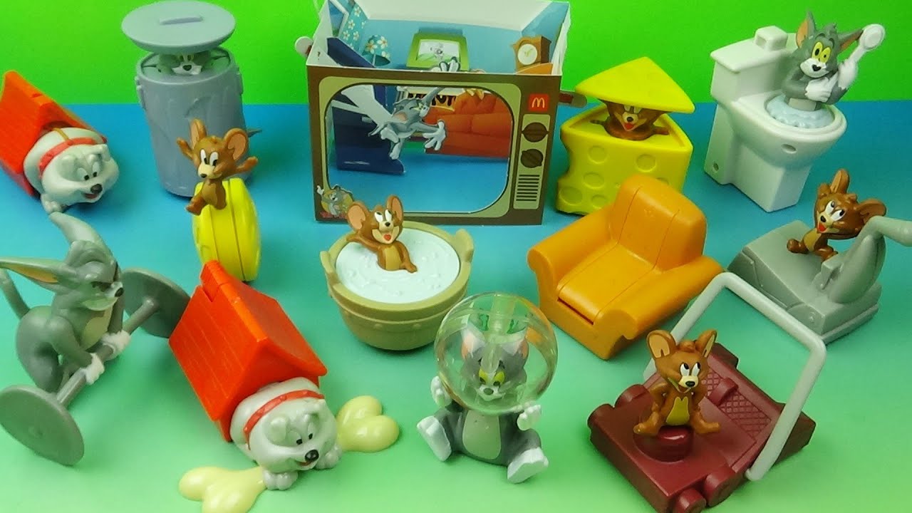 McDonald's Tom and Jerry Set: 13 Rare Collectibles Unboxed