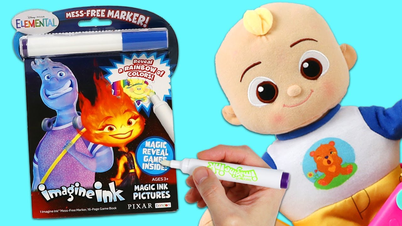 Disney Elemental Activity Book: Creative Learning Guide for Kids