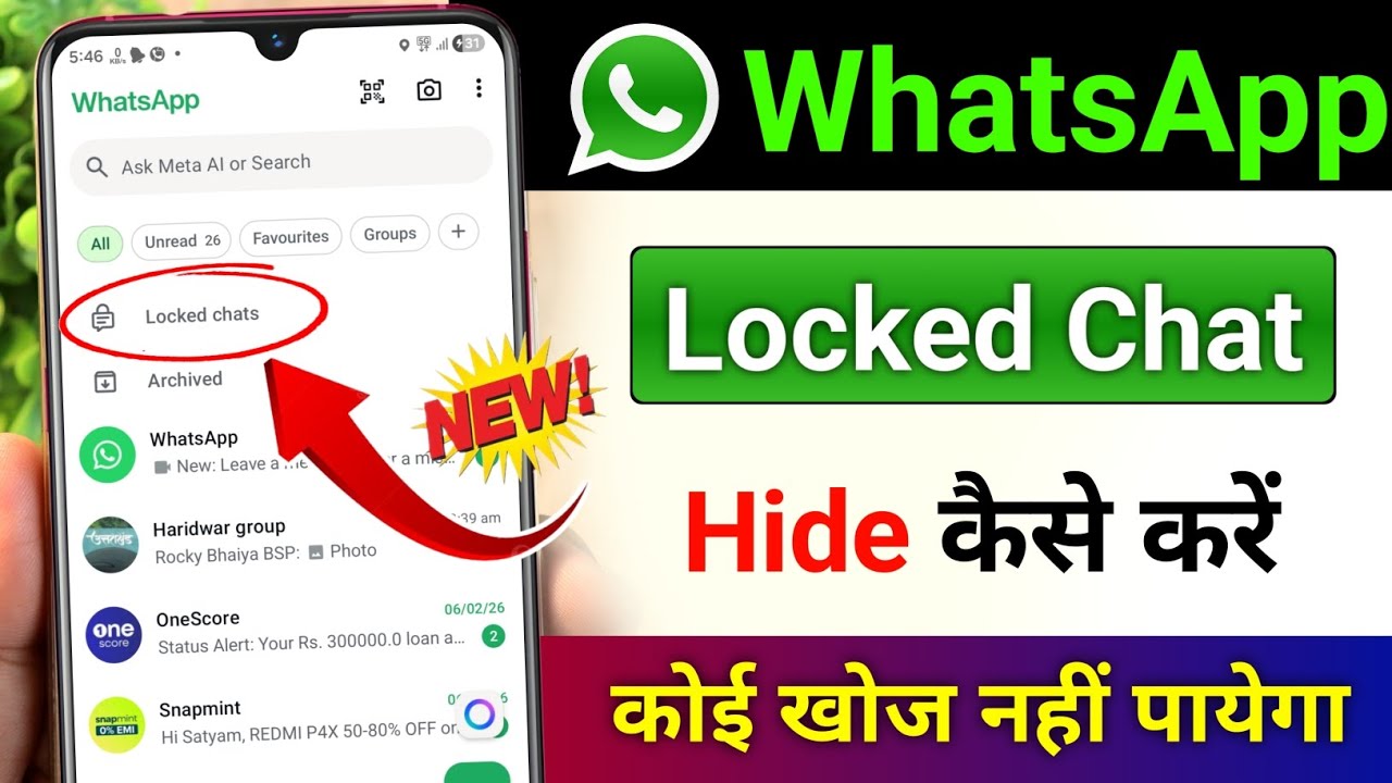 title：How to Hide Locked WhatsApp Chats (Step-by-Step Guide)