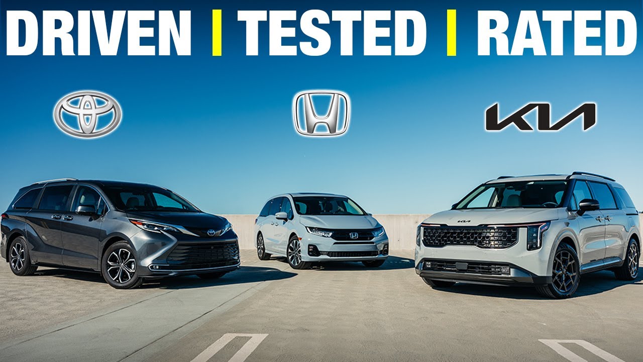 2025 Minivan Showdown: Sienna vs. Odyssey vs. Carnival Compared
