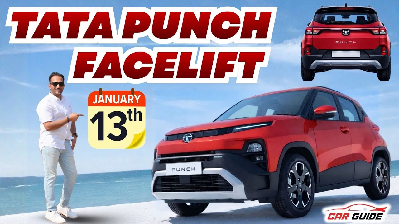 2024 Tata Punch Facelift: Launch Date, Features & Expected Price