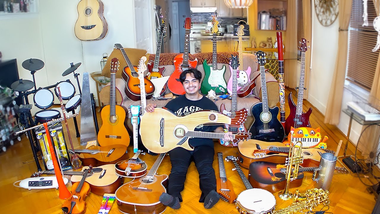 Inside a Musician's 64-Instrument Collection: Stories & Storage Tips