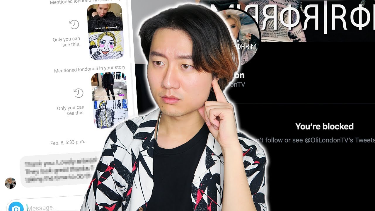 Oli London Fan Story: Blocked, Unblocked, and Confused