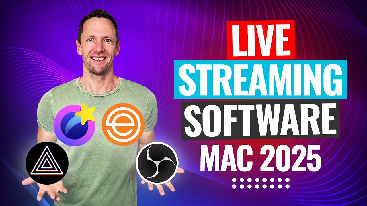 Top 5 Mac Live Streaming Software for 2025 (Expert-Tested)