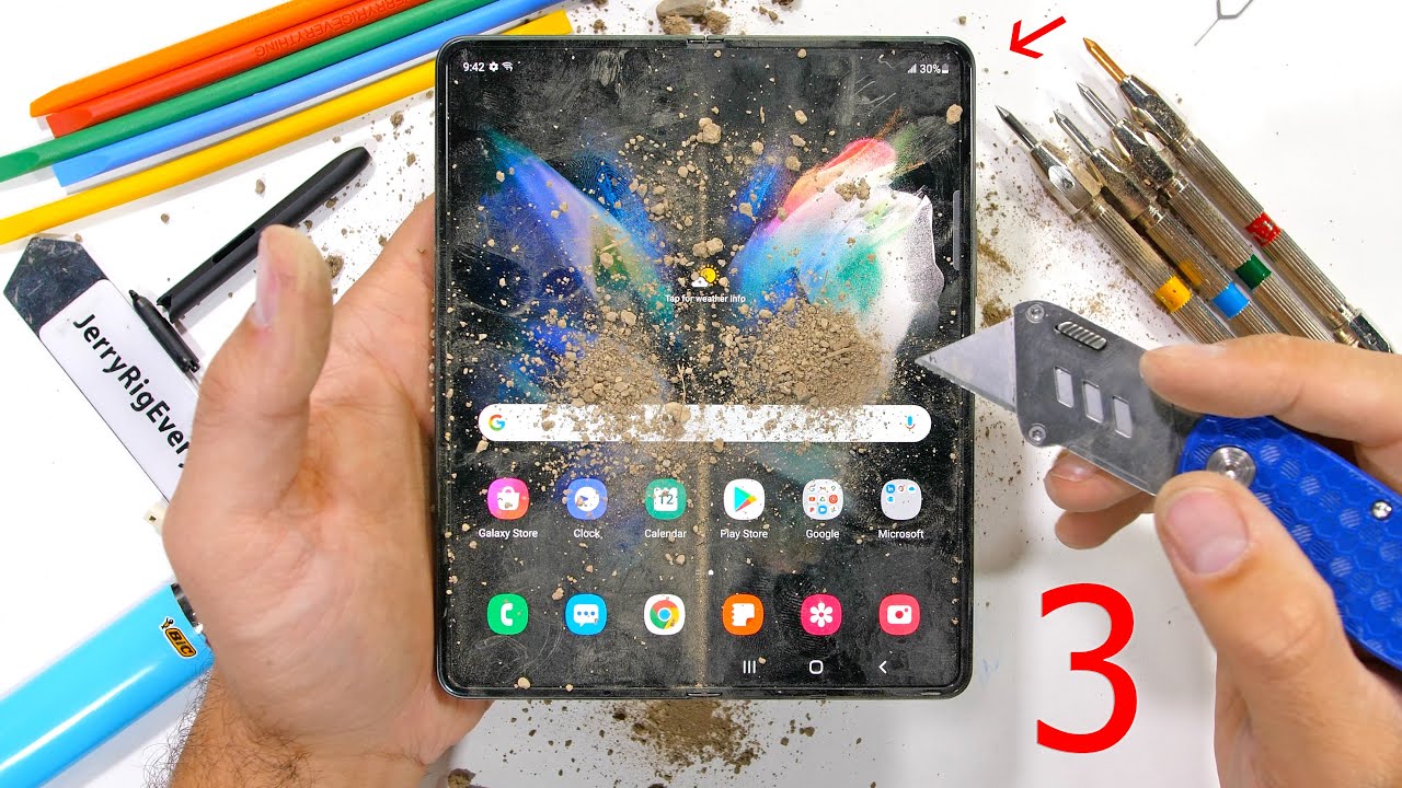 Samsung Galaxy Z Fold 3 Durability Test: Ultimate Real-World Review