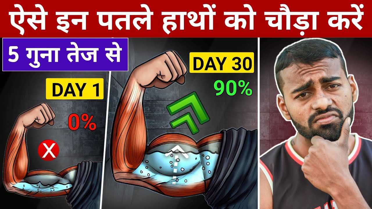 Time-Efficient Bicep Workout: Grow Arms with Minimal Equipment