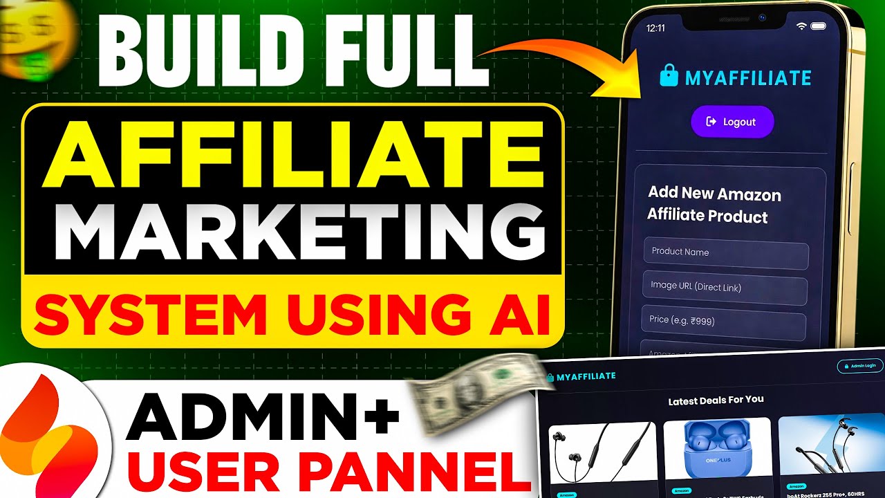 Build Affiliate Site with AI & Firebase: Complete Tutorial